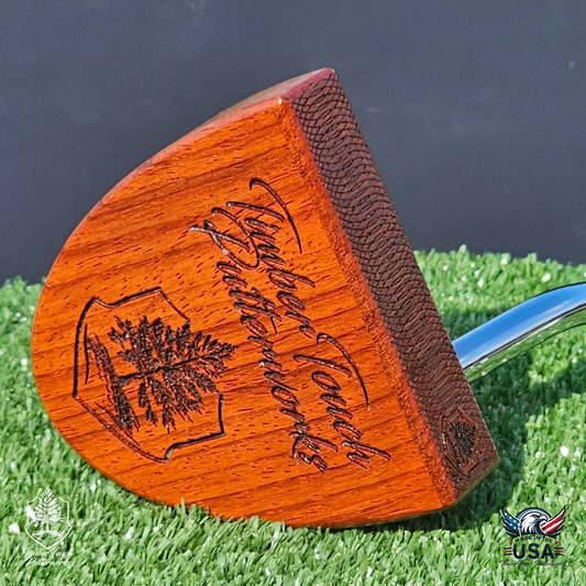 Padauk & Exotic Wenge Wood Putter