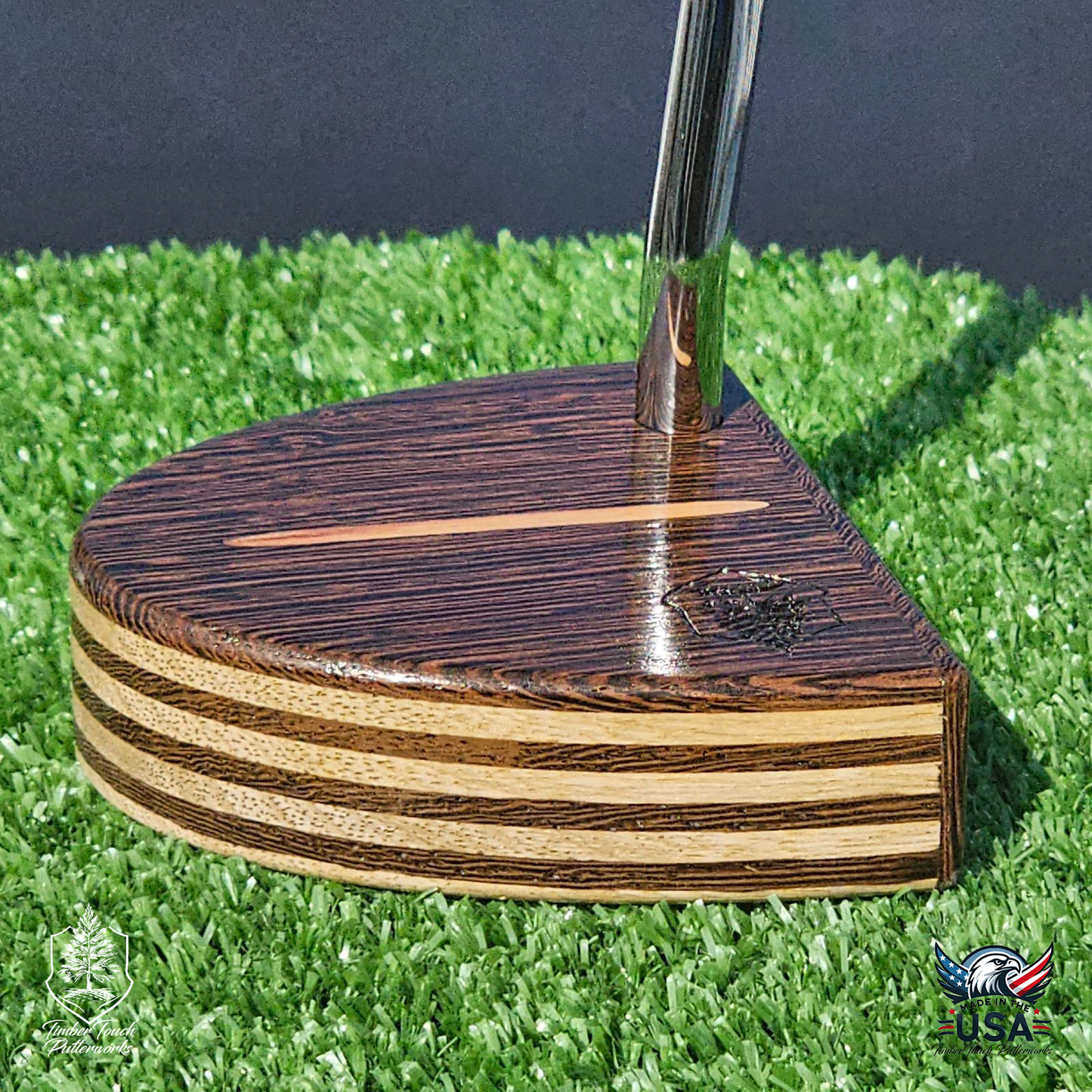 White Limba & Wedge Wood Putter