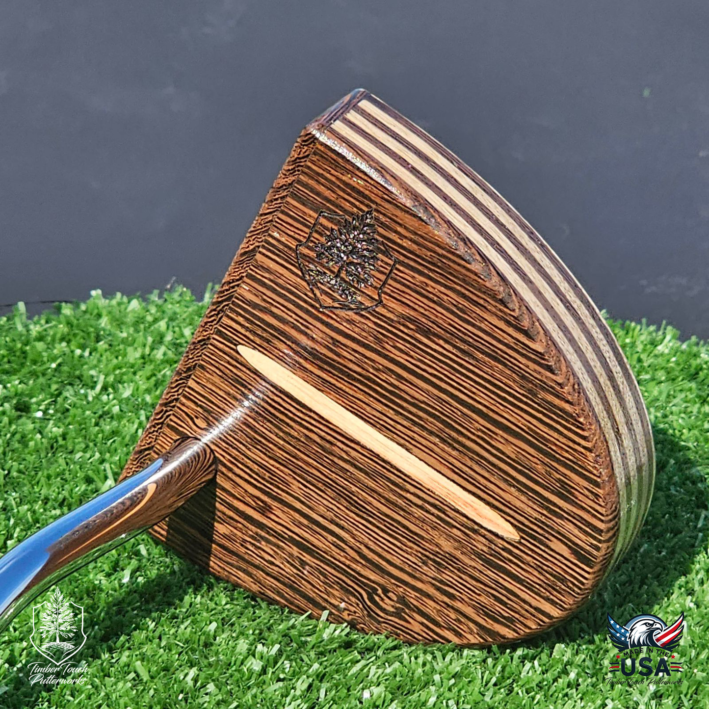 White Limba & Wedge Wood Putter