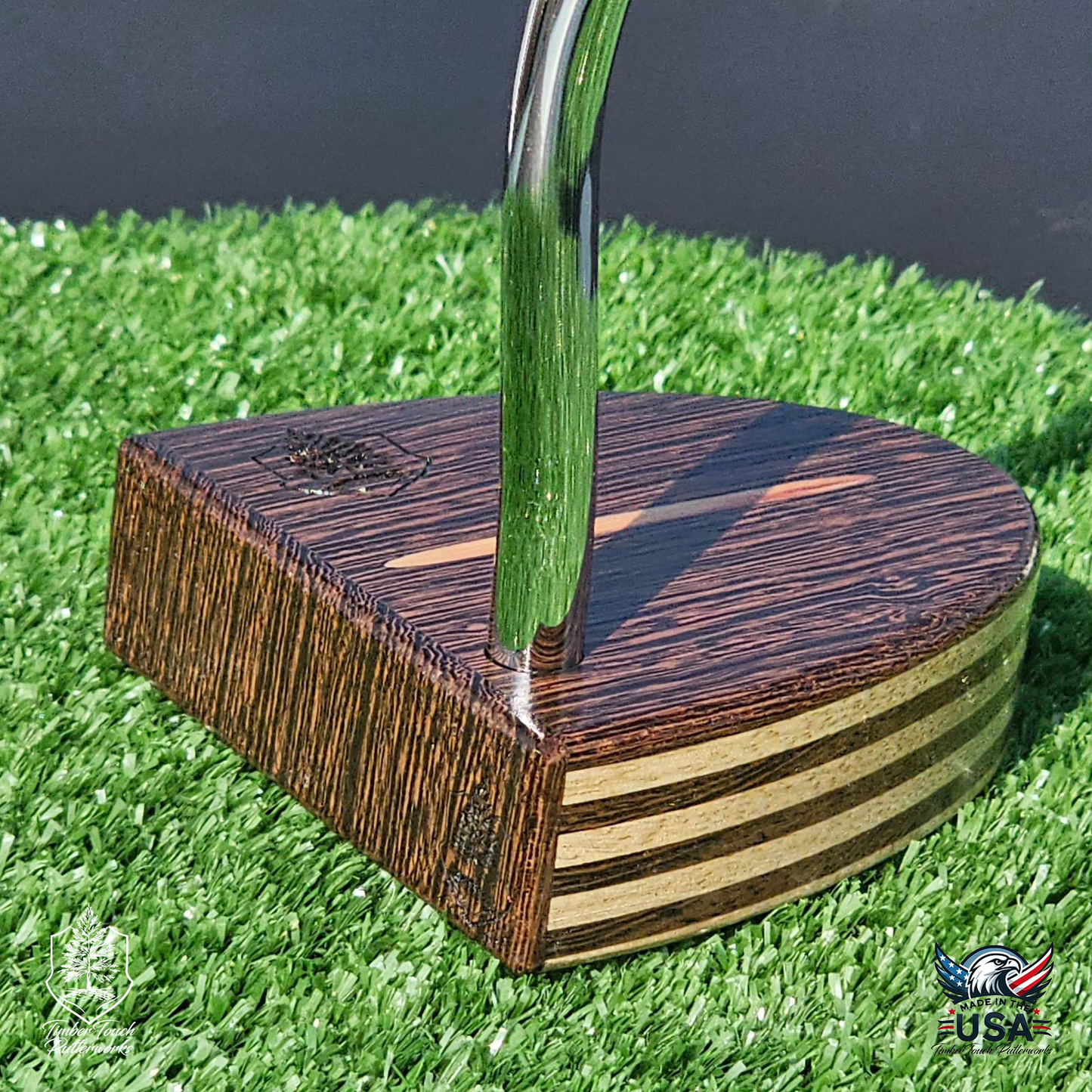 White Limba & Wedge Wood Putter