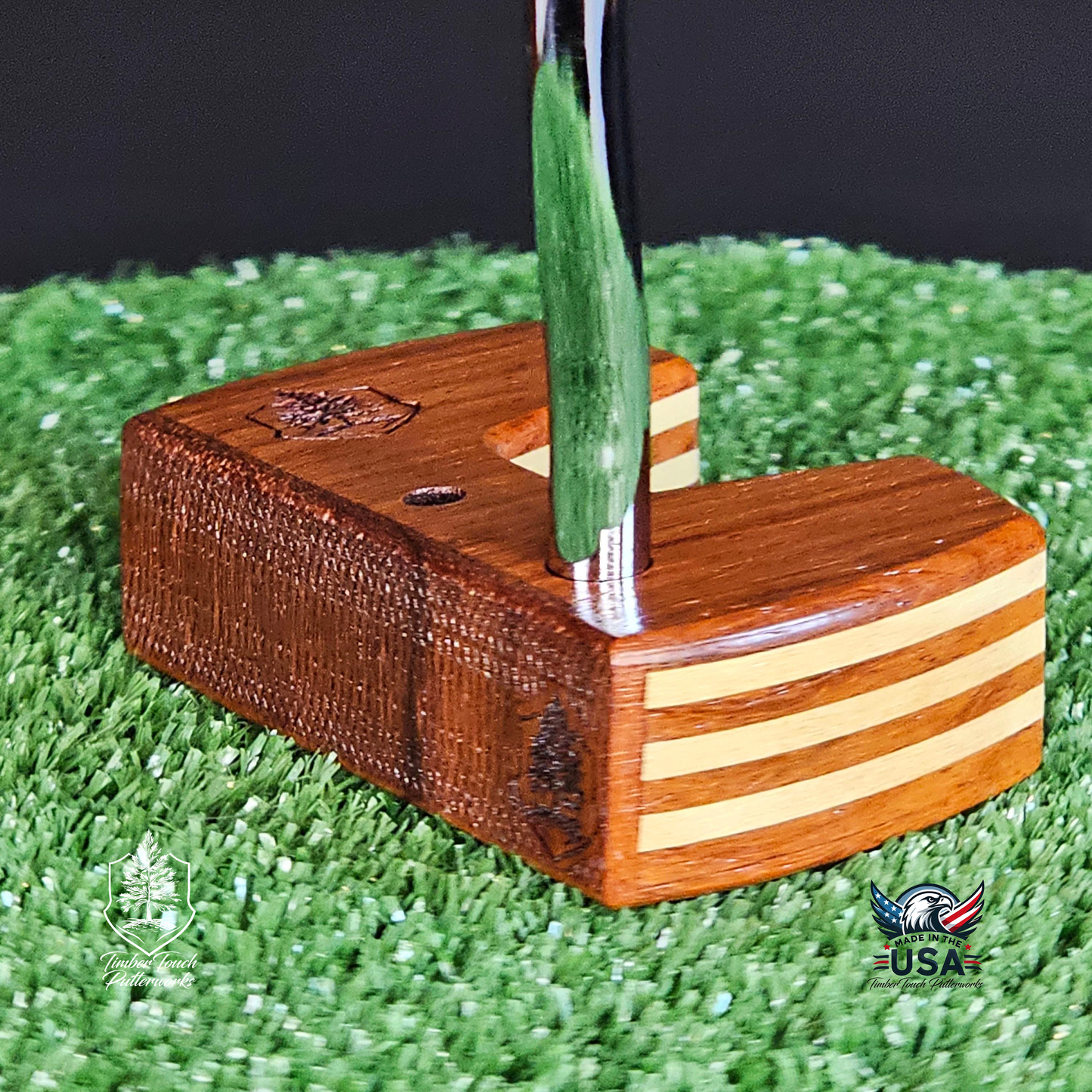 Padauk &Yellowheart Exotic Wood Putter