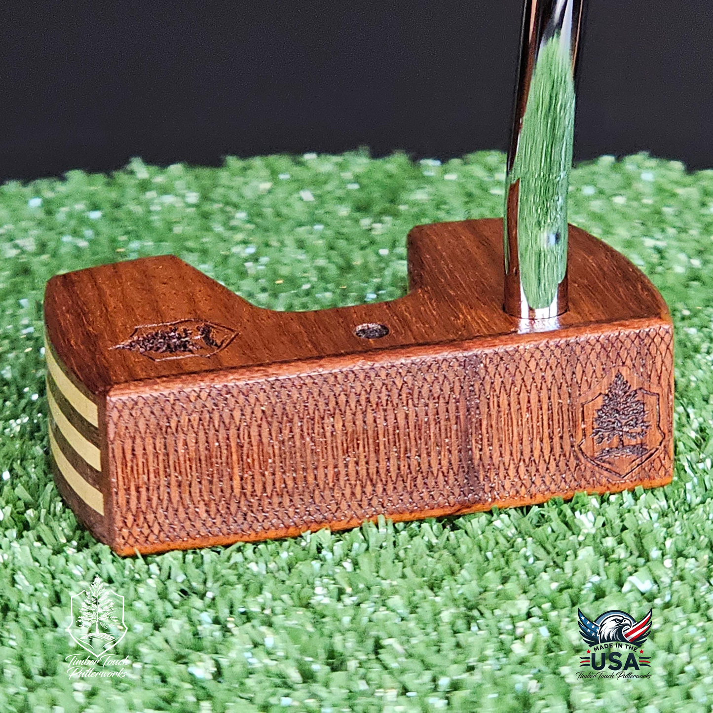 Padauk &Yellowheart Exotic Wood Putter