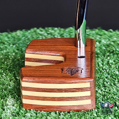 Padauk &Yellowheart Exotic Wood Putter