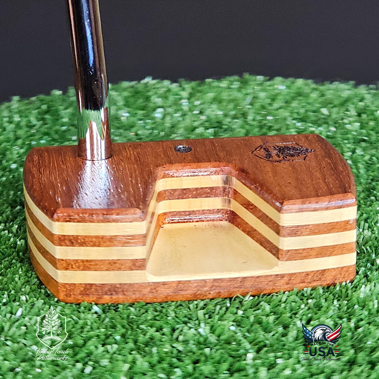 Padauk &Yellowheart Exotic Wood Putter