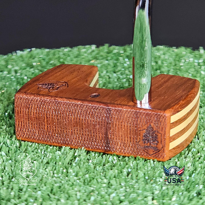 Padauk &Yellowheart Exotic Wood Putter