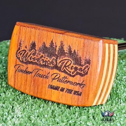 Padauk &Yellowheart Exotic Wood Putter